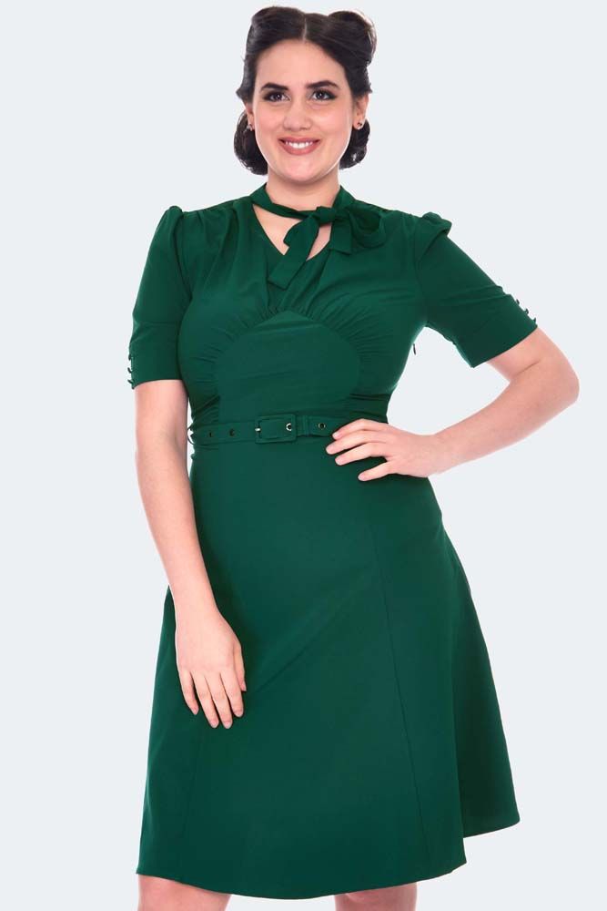 Audrey Black Wiggle Dress – Vintage Galeria