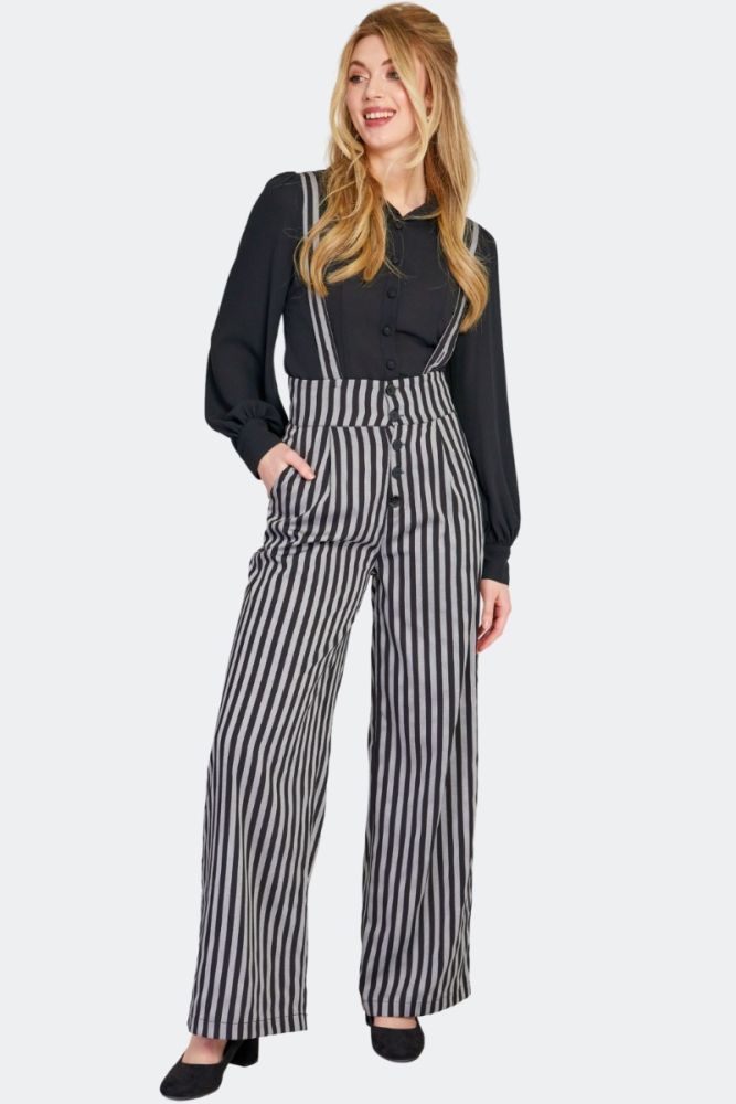 Beetlejuice Striped Trousers