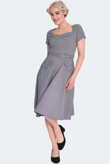 Khloe Grey 40s Style Trousers, Vintage Inspired Fashion & Accessories, 40s  and 50s Clothing and Rockabilly Collection