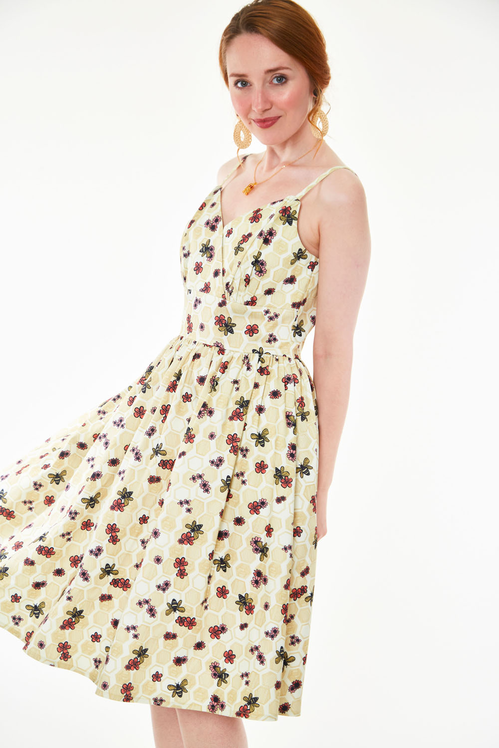 Flora Slip Flare Dress, Vintage Inspired Fashion & Accessories, 40s and  50s Clothing and Rockabilly Collection
